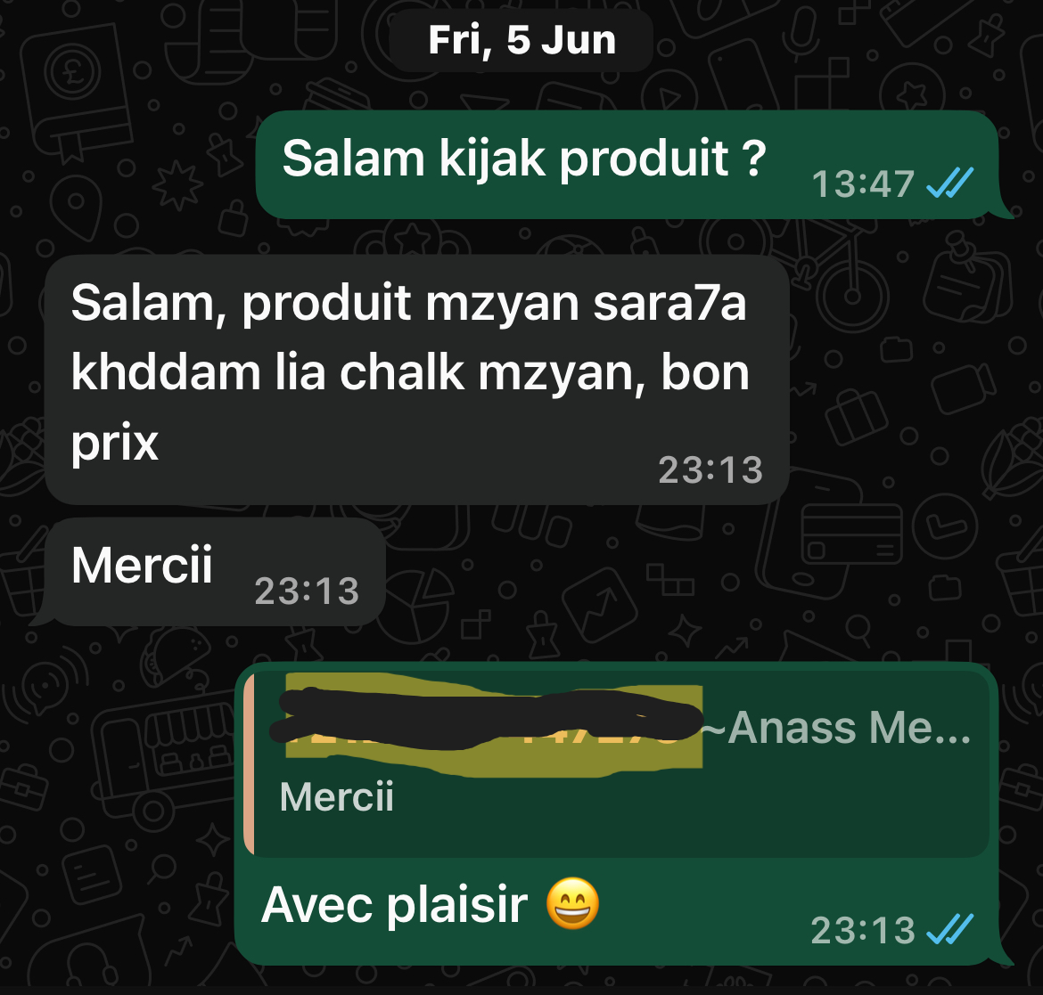 Customer review